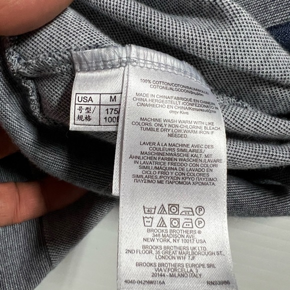 Brooks Brothers cotton zip jacket M - Picture 1 of 4